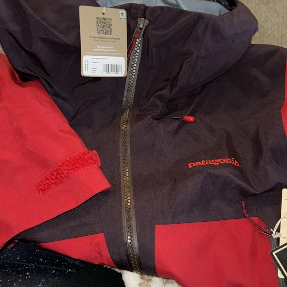 M'S SUPER FREE ALPINE JKT touring red‎